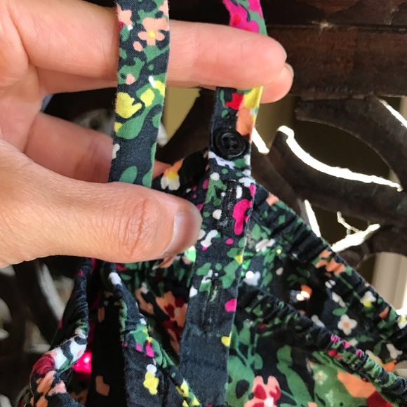 🦚 Victoria’s Secret PINK Navy Floral Romper - Picture 7 of 8